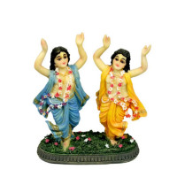 Статуэтка Гаура Нитай, 15 см; Gaura Nitai 15 Cm