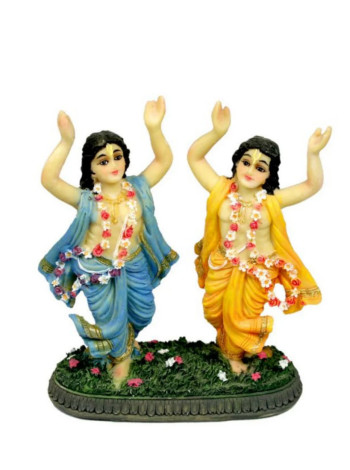 Статуэтка Гаура-Нитай 15 см: для дома и храма