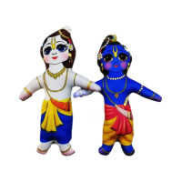 Игрушки для детей: Кришна и Баларама; Krishna Balram (Soft Toy)