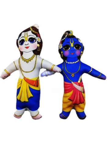 Мягкие игрушки Кришна и Баларама: подарите ребёнку волшебство Индии