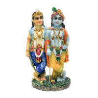 Статуэтка Кришна и Баларама, 17 см; KRISHNA BALARAM 17CM