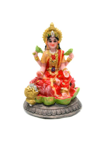 Статуэтка богини Лакшми: 12 см, символ богатства и процветания