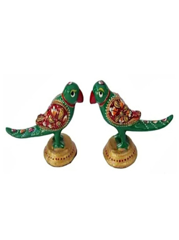 Миниатюрные попугайчики Metal Parrot: очарование в 5 см