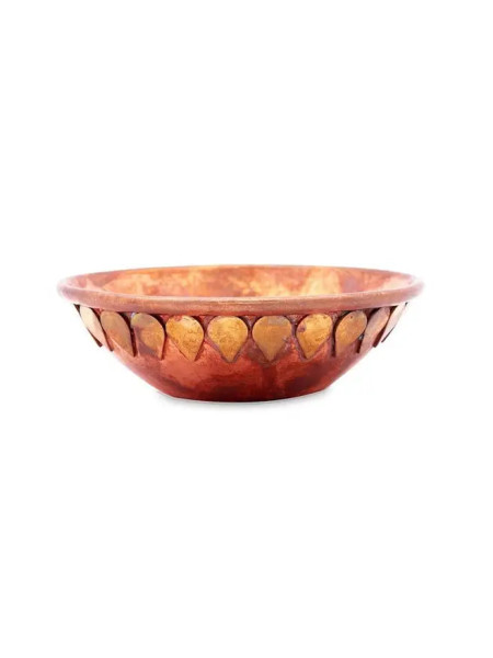 Медная чаша ручной работы — маленькая, Иша Лайф; Handcrafted Copper Bowl - Small, Isha Life