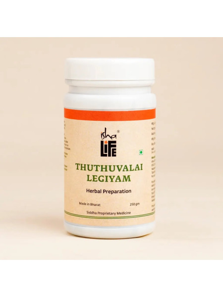 Тутувалай Легиям, 250 г, от кашля и простуды, Иша Лайф; Thuthuvalai Legium, 250 g,  Isha Life
