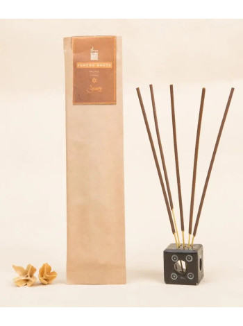 Акаша Благовония Isha Life: Натуральный Травяной Аромат (10 шт.)