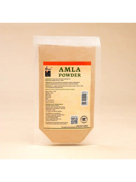 Амла чурна, антиоксидант, 50 г, Иша Лайф; Amla Powder, 50 g, Isha Life