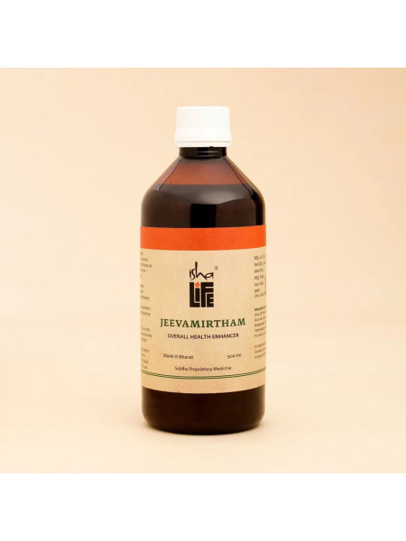 Сироп Дживамиртха, для сил и энергии, 500 мл, Иша Лайф; Jeevamirtham, 500 ml, Isha Life