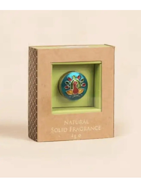 Твердые духи - Ландыш, 4 г, Иша Лайф; Beeswax Natural Oil Solid Perfume - Lily of the Valley, 4 g, Isha Life