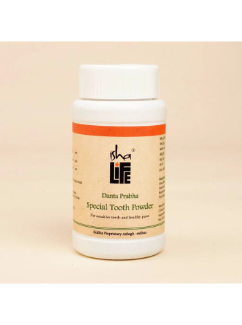 Danta Prabha: Аюрведический зубной порошок без фтора для здоровья десен