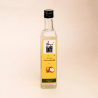 Кокосовое масло первого отжима, холодного отжима, 500 мл, Иша Лайф; Virgin coconut oil, Traditionally cold-pressed, 500ml, Isha Life