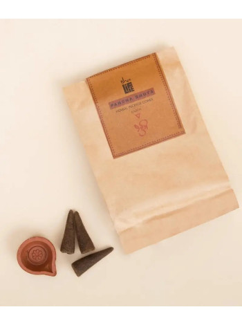 Благовония &quot;Земля&quot; Isha Life: Натуральные конусы ручной работы (20 шт.)