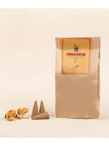 Благовония Вода Isha Life: Натуральные конусы ручной работы, 20 шт.