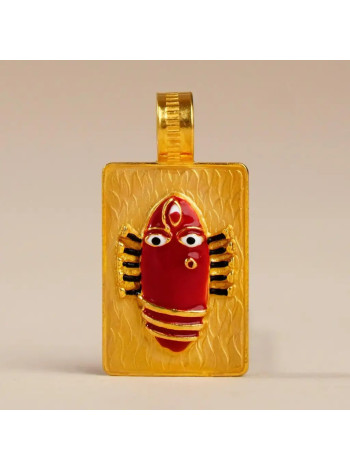Золотой кулон Линга Бхайрави Иша Лайф 22К: Купить 4 г освященного золота