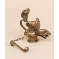 Лампа Линга Бхайрави с ложкой, Иша Лайф; Linga Bhairavi Lamp with Spoon, Isha Life Лампа Линга Бхайрави с ложкой, Иша Лайф; Linga Bhairavi Lamp with Spoon, Isha Life