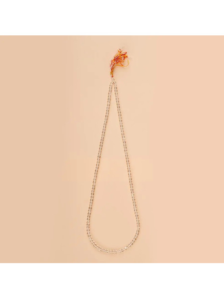 Четки из кварца, 6,1–6,5 мм, Иша Лайф; Sphatik Mala (Quartz Stones(6.1- 6.5mm)), Isha Life