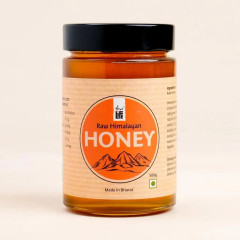 Дикий гималайский мед, 500 г, Иша Лайф; Raw and Wild Himalayan Honey 500 gm, Isha Life