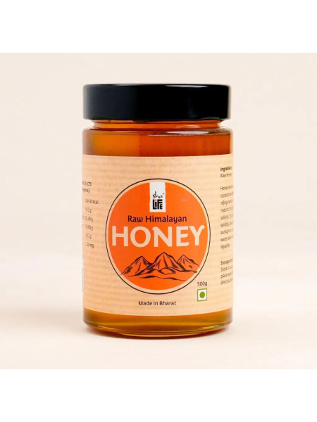 Дикий гималайский мед, 500 г, Иша Лайф; Raw and Wild Himalayan Honey 500 gm, Isha Life