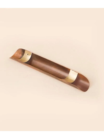 Медная подставка для благовоний Isha Life: изысканный аромат и элегантность