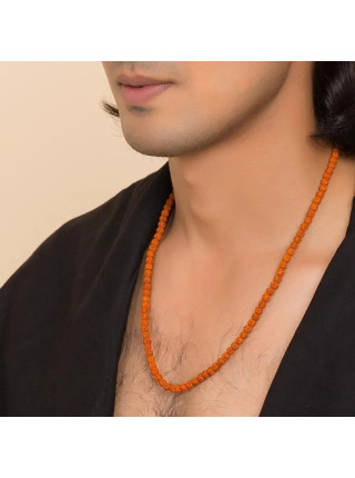 Рудракша Мала Иша Панчамукхи (пятиликая), 6 мм, Иша Лайф; Rudraksha Mala Isha Panchamukhi (five-faced), 6 mm, Isha Life