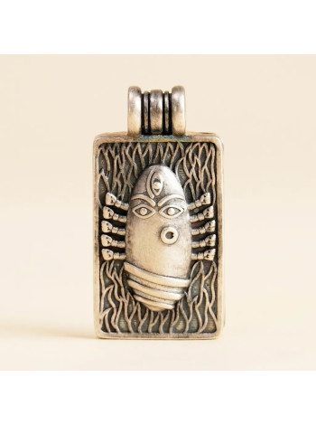Серебряный кулон Линга Бхайрави Иша Лайф - Large: Купите оригинал!