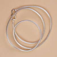 Серебренная цепочка для кулона Линга Бхайрави, короткая, Иша Лайф; Linga Bhairavi Silver Small Chain, Isha Life