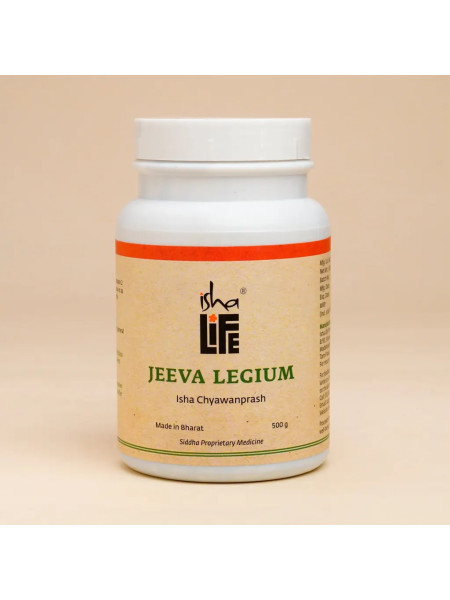 Чаванпраш Иша Легиум, 500 г, Иша Лайф; Jeeva Legium Chyawanprash, 500 g, Isha Life