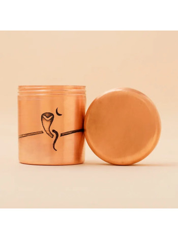 Медная шкатулка для вибхути &quot;Змея&quot; Иша Лайф - Большая