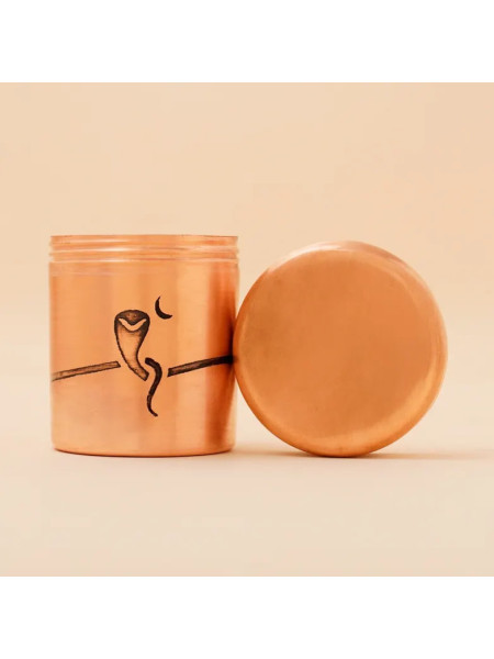 Медная шкатулка Вибхути (большая) - змея, Иша Лайф; Copper Vibhuti Box (Tall) - Naga, Isha Life Медная шкатулка Вибхути (большая) - змея, Иша Лайф; Copper Vibhuti Box (Tall) - Naga, Isha Life