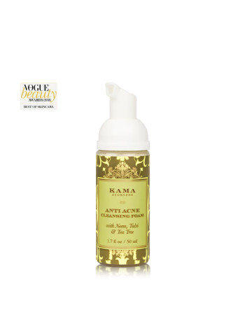 Очищающая пенка Kama Ayurveda: эффективный уход против акне