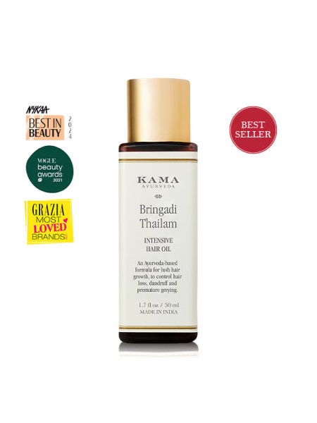 Насыщенное масло для волос Брингади Тайлам, 50 мл, Кама Аюрведа; Bringadi Thailam Intensive Hair Oil , 50 ml, Kama Ayurveda