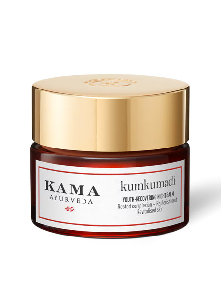 Кумкумади ночной крем-бальзам, 15 мл, Кама Аюрведа; Kumkumadi Youth-Recovering Night Balm, 15 ml, Kama Ayurveda