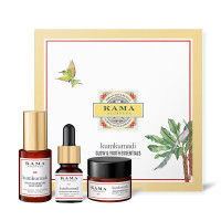 Сет косметики Кумкумади для сияния лица, Кама Аюрведа; Kumkumadi Glow Discovery Set, Kama Ayurveda Сет косметики Кумкумади для сияния лица, Кама Аюрведа; Kumkumadi Glow Discovery Set, Kama Ayurveda