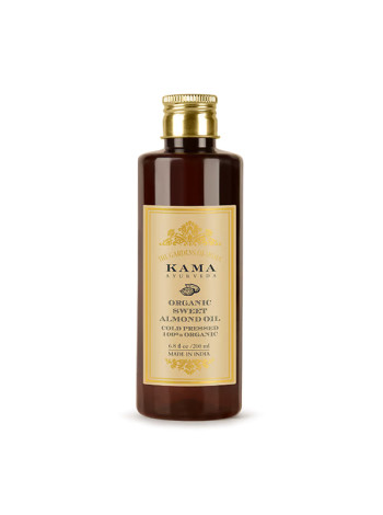 Органическое масло сладкого миндаля Kama Ayurveda 200 мл - Купить