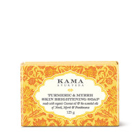 Мыло для осветления кожи с куркумой и миррой, 125 г, Кама Аюрведа; Turmeric & Myrrh Skin Brightening Soap, 125 g, Kama Ayurveda Мыло для осветления кожи с куркумой и миррой, 125 г, Кама Аюрведа; Turmeric & Myrrh Skin Brightening Soap, 125 g, Kama Ayurveda