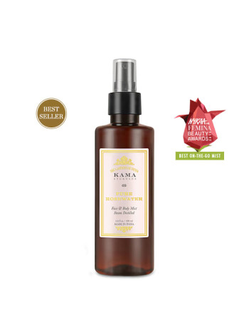 Розовая вода Kama Ayurveda: 200 мл чистоты для лица и тела