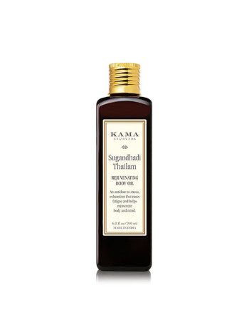Sugandhadi Thailam: Омолаживающее масло для тела Kama Ayurveda, 200 мл