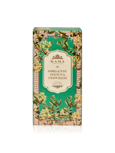 Органический порошок хны, 100 г, Кама Аюрведа; Organic Henna Powder, 100 g, Kama Ayurveda