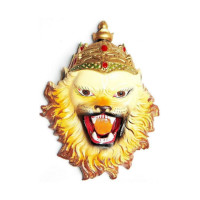Нрисимха, лицо; Narsingha face large (10cm) Нрисимха, лицо; Narsingha face large (10cm)