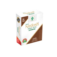 Травяные сигареты, классические, 20 шт., Нирдош; Classic Flavour – Nirdosh Herbal Dhoompan, 20 pcs