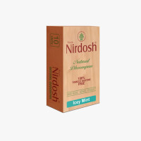 Травяные сигареты, холодная мята, премиум, 10 шт., Нирдош; Nirdosh Herbal Smoke (Icey Mint)