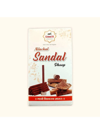 Благовония безосновные Сандал, 50 г, Гомата Блисс; Gomata Bliss Sandal Dhoop 50 g