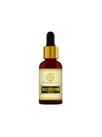 Эфирное масло чайного дерева, 15 мл, Кхади Натурал; Khadi Natural Tea Tree Essential Oil 15 ml