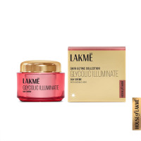 Дневной крем для лица с гликолевой кислотой, для ровного тона, 50 г, Лакме; Lakme Glycolic Illuminate Day Cream, 50 g