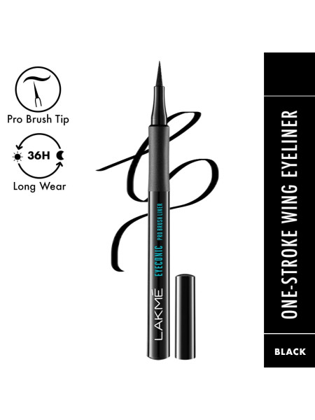 Подводка-фломастер для глаз Айконик Про, Лакме; Lakme Eyeconic Pro Brush Liner 