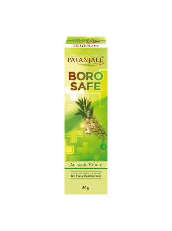 Антисептический крем Боро Сейф, 50 г, Патанджали; Patanjali Boro Safe Antiseptic Cream 50 g