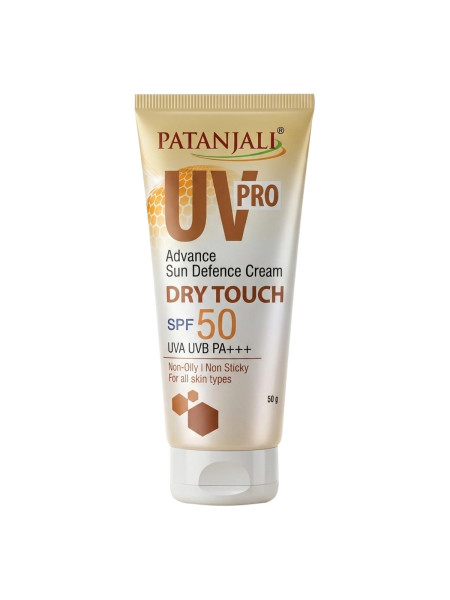 Солнцезащитный крем Про Эдванс SPF 50, 60 г, Патанджали; Patanjali UV Pro Advance Sun Defense Cream SPF 50, 60 g