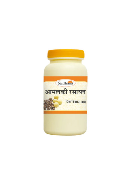 Амалаки расаяна, источник витамина С, 50 г; Amalkee Rasayan (Vitamin C) 50 g, Sadhana Ayurvedics