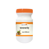 Васавалеха, поддержка дыхательной системы и облегчение кашля, 200 г, Садхана Аюрведик; Vasavaleha 200g, Sadhana Ayurvedics