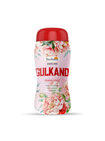 Гулканд, лечение питта-доши, 400 г, Садхана Аюрведик; Gulkand 400g, Sadhana Ayurvedics